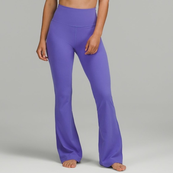 Lululemon Groove Super-High Rise Flared Pant Nulu - Picture 1 of 5